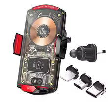 Crystal Car Charger & Phone Holder