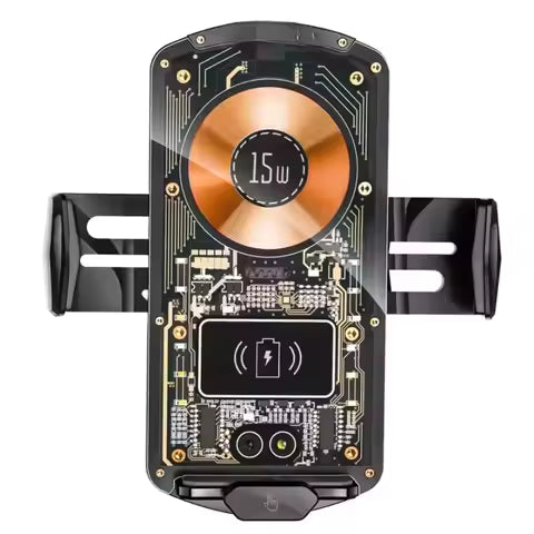 Crystal Car Charger & Phone Holder